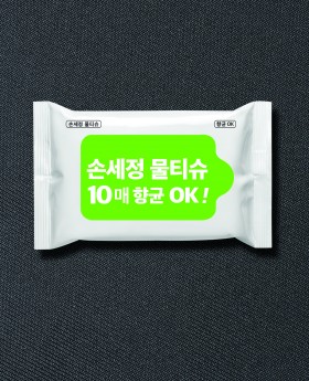 손세정 물티슈 10매