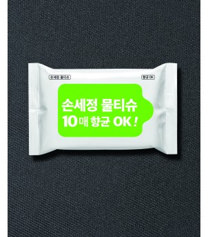 손세정 물티슈 10매