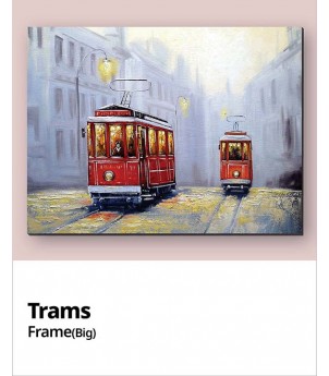Trams -대형액자