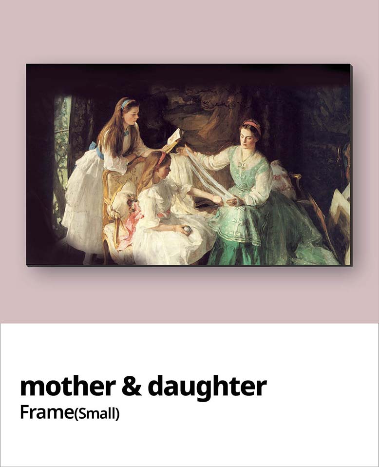 mother & daughter_소형액자