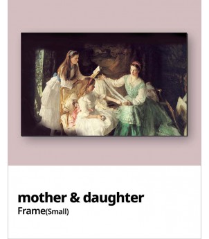 mother & daughter_소형액자