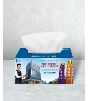 직사각 갑티슈 250매